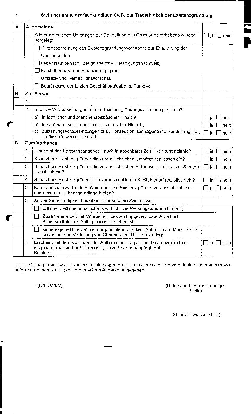 Fachkundige Stellungnahme vom Steuerberater in Berlin